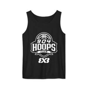904 Hoops Club EX3 Basketball Logo Unisex garment-dyed tank top