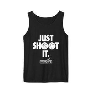 Just Shoot It Basketball Graphic – 904 Hoops Club Unisex tank top