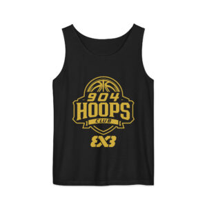 904 Hoops Club EX3 Basketball Logo Unisex tank top