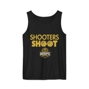 Shooters Shoot Basketball Graphic – 904 Hoops Club Unisex tank top