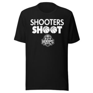 Shooters Shoot Basketball Graphic – 904 Hoops Club Unisex t-shirt