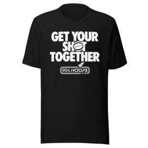 Get Your Shot Together Basketball – 904 Hoops Club Unisex t-shirt