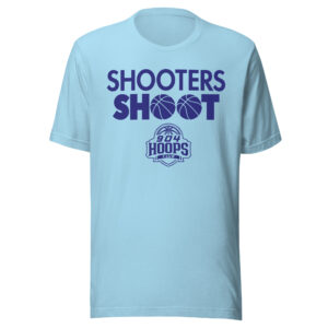 Shooters Shoot Basketball Graphic – 904 Hoops Club Unisex t-shirt