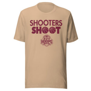 Shooters Shoot Basketball Graphic – 904 Hoops Club Unisex t-shirt