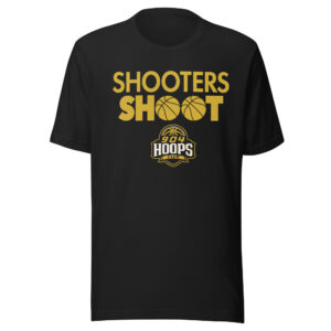 Shooters Shoot Basketball Graphic – 904 Hoops Club Unisex t-shirt